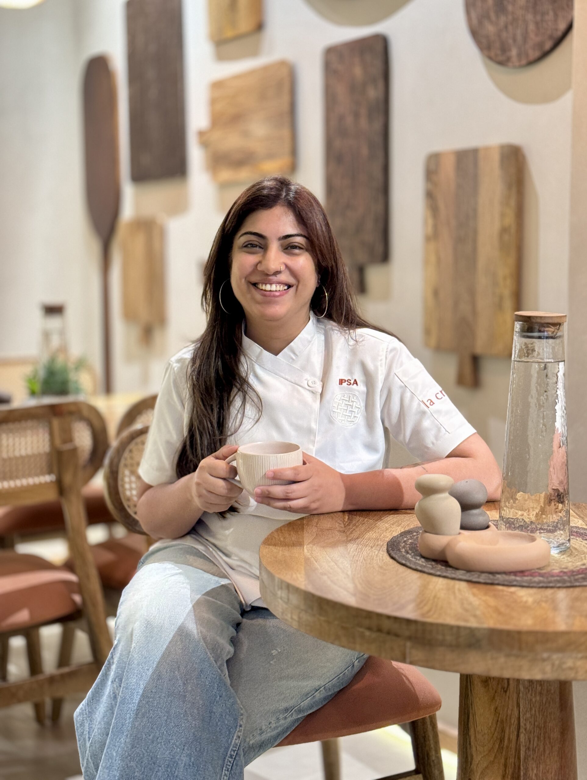Cozy Café Interior at La Croute Sunder Nagar